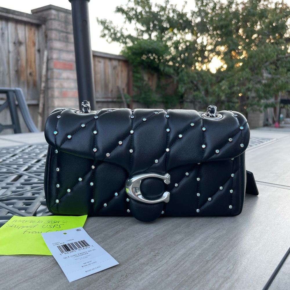 Coach quilted tabby 20